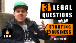 Read more about the article 3 Important Legal Questions to Think About When Starting a Business